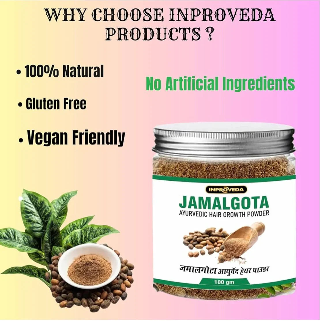 šæJamalgota Ayurvedic Hair Growth Powder: BUY 1 GET 1 FREEšæ