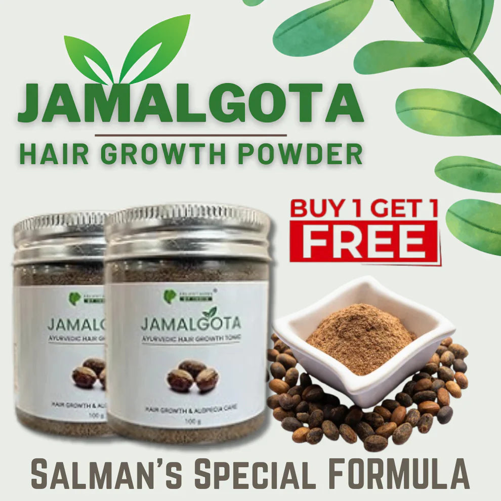 šæJamalgota Ayurvedic Hair Growth Powder: BUY 1 GET 1 FREEšæ